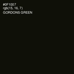 #0F1007 - Gordons Green Color Image